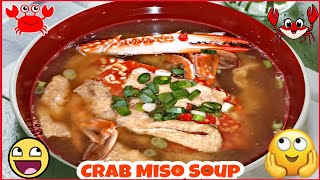 Crab Miso Soup