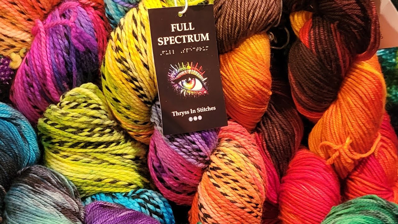 Hand dyed Yarn & Joann Haul & FOs YouTube