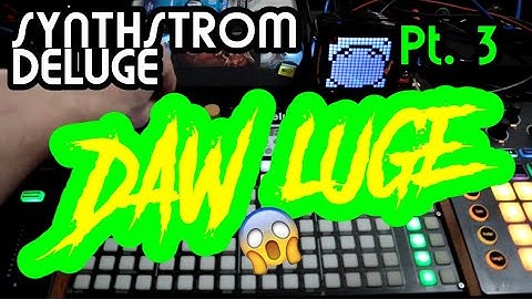 Multi Track Audio Recording - DAWluge Pt. 3 // Synthstrom Deluge Tutorial