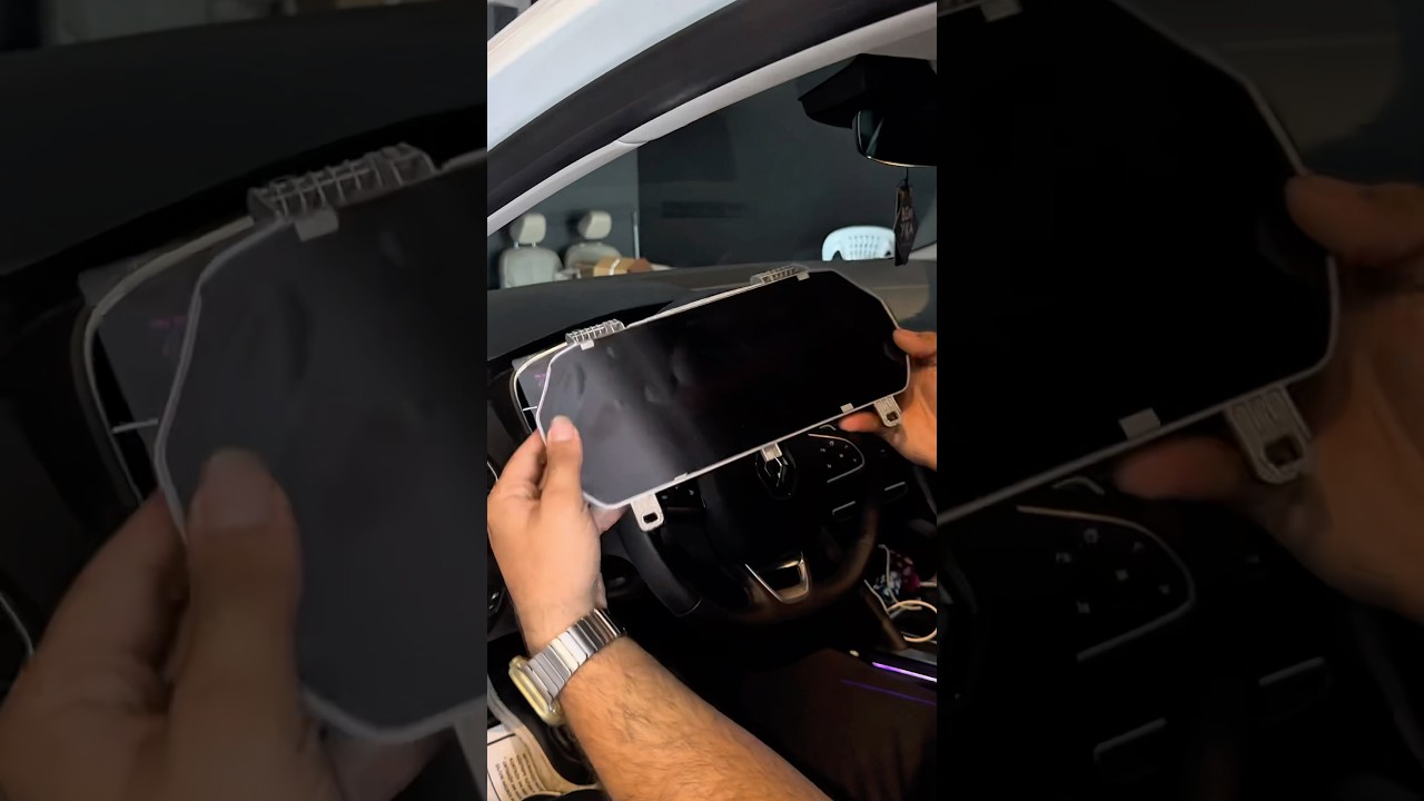 MEGANE 4 MOTORSİKLET GÖSTERGESİNE BENZEYEN PANELE VEDA EDEREK 10’ MATRİX HAYALET UYGULUYORUZ 🙌🏻