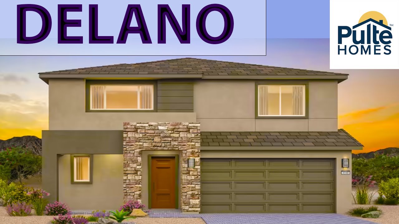 Modern Quick Movein Home Delano Plan by Pulte Homes l New Home for