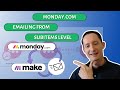 Send emails from subitems in monday.com