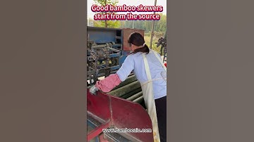 Good #bamboos #kewers start from the source.#bamboozio #chinafatory #chinaexport #chinafactory