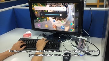 WinsTouch KVM-BT250 Smart Phone & PC Keyboard/Video/Mouse Switch Product Introduction
