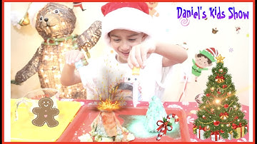 Fun Christmas Science Experiment With Daniel|Learning Video For Kids.