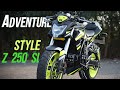 KAWASAKI Z250SL MODIF ADVENTURE DENGAN KAKI2 MOGE