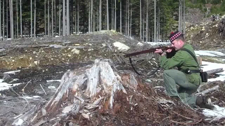 1800 Pattern Baker Rifle:  Loading and Firing