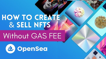 How to Create and sell NFT without GAS FEE on opensea |  easy step by step full tutorial