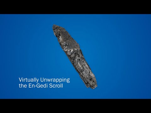 Virtually Unwrapping the En-Gedi Scroll (English)