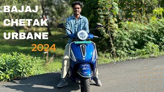 MOST TRUSTED EV SCOOTER Bajaj Chetak urbane for 1.30 lakhs on road full details in Malayalam Review