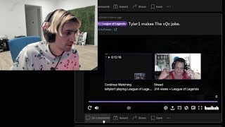 Tyler1 makes xQc speechless
