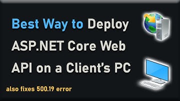 Deploy ASP.NET Core Web API on Client PC (Windows 10/11) | Step-by-Step