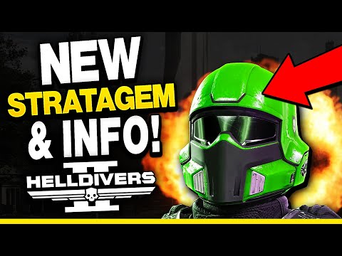 Helldivers 2 NEW STRATAGEM! \u0026 New SEAF Video!