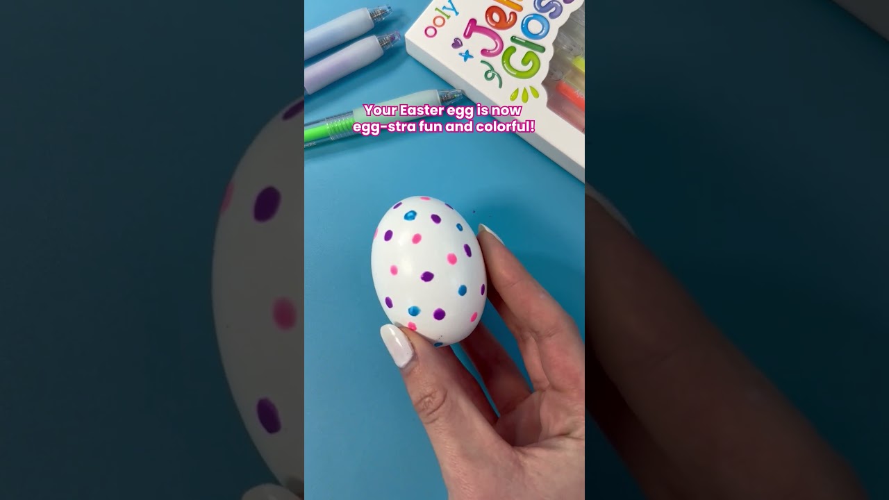 OOLY | Jelly Gloss Faux Easter Egg Decorating