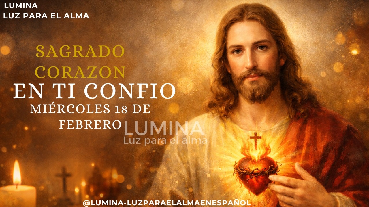 MIÉRCOLES DEL SAGRADO CORAZÓN DE JESÚS ❤️ Oración para confiar, sanar y encontrar paz