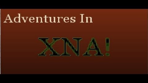 VB.NET Game Programming Tutorial (XNA) - PART 4b: Creating a Title Screen (Visual Basic .NET)