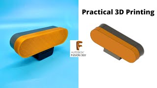 Practical, Useful, and a Perfect Fit. Fusion 360 + 3D Printing = Perfect