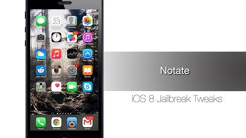 Notate stops the Springboard from switching to Landscape mode - iPhone Hacks