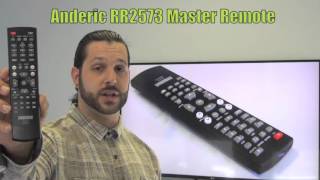 ANDERIC RR2573 Philips Master/Setup Commercial TV Remote
