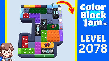Color Block Jam Level 1184 (2078) Solution Walkthrough