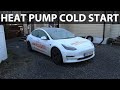 2021 Tesla Model 3 cold start energy consumption
