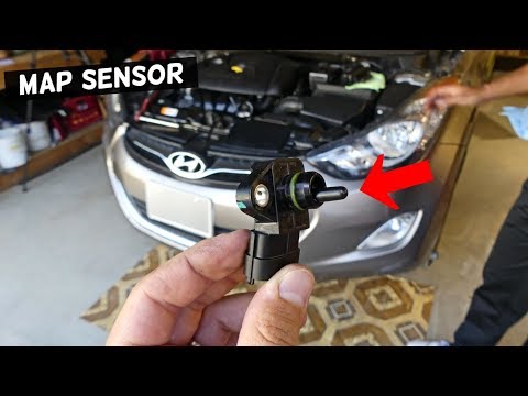 HOW TO REPLACE MAP SENSOR ON HYUNDAI ELANTRA