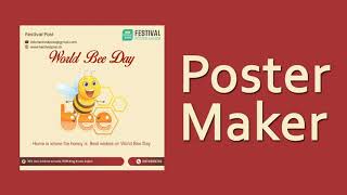 Festival Poster Maker for Business – Online Poster Making Background screenshot 5