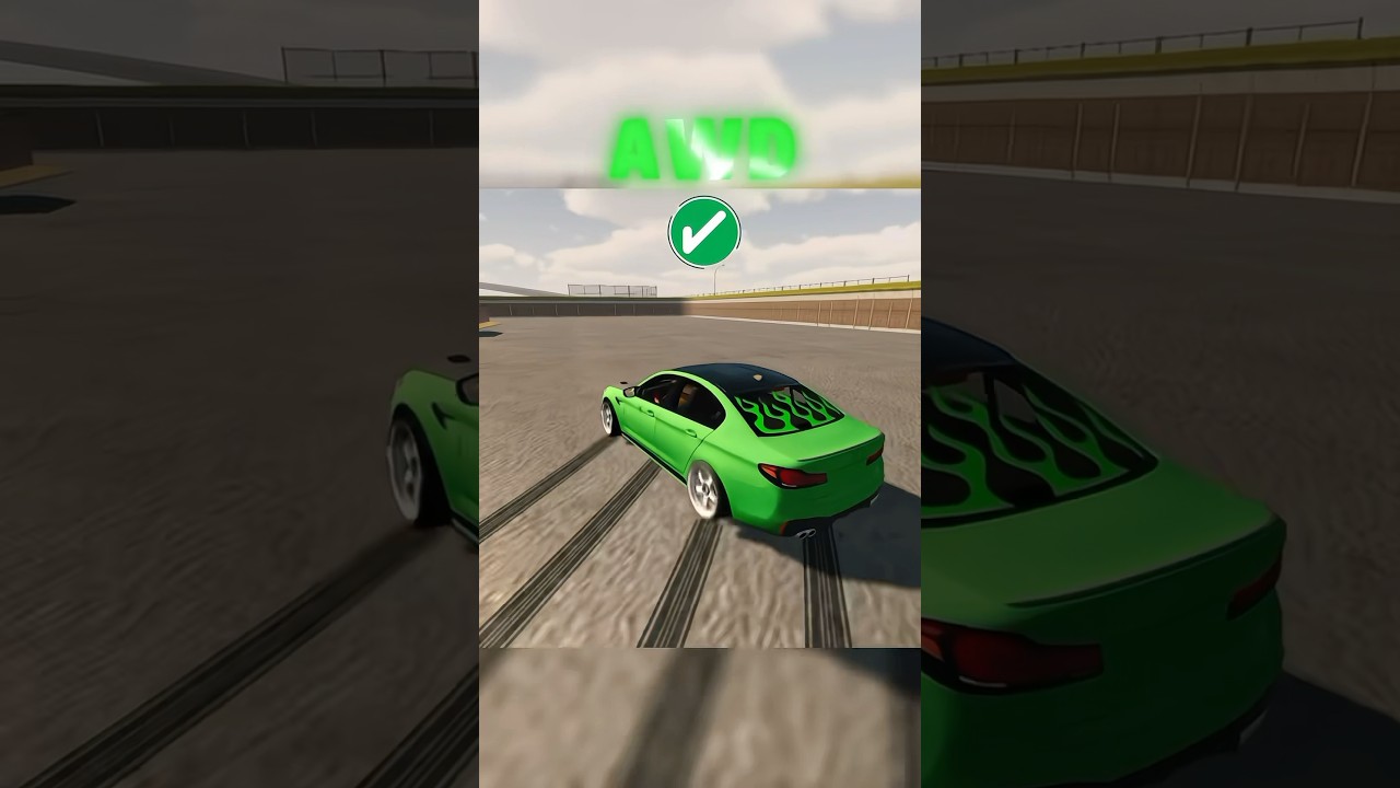 RWD vs AWD Drift💀 | CAR PARKING MULTIPLAYER 