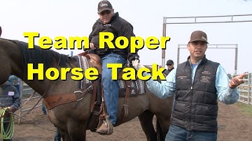 Horse Tack for a Team Roper - Brett McCarroll team roping tips