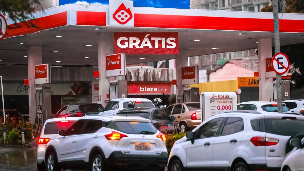 ABRI UM POSTO DE GASOLINA GRÁTIS! ‹ JonVlogs ›
