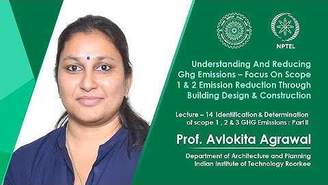Lecture 14- Identification and Determination of Scope 1,2 and 3 GHG Emissions- Part II