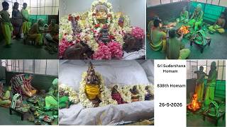 Sudarshana Homam | 838th Homam | Dwadsi Homam|#vsssatsangam