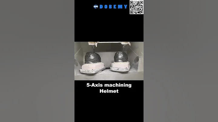 5-Axis machining helmet  CNC machine DOBEMY