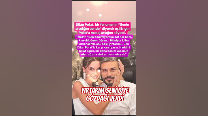DİLAN POLAT EŞİ ENGİN POLAT'A İSTEDİĞİN BENDE DİYEREK MESAJ ATAN FENOMENE..YIRTARIM SENİ BENİ SORUŞT