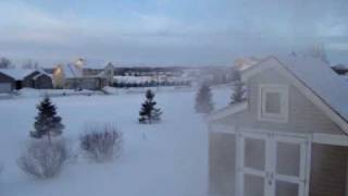 -30 Degrees in Minnesota.  Boiling water turns into cloud instantly