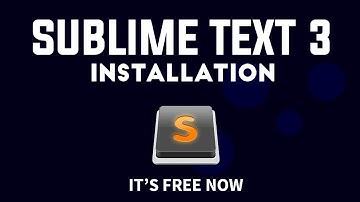How to Install Sublime Text 3 Editor For Free