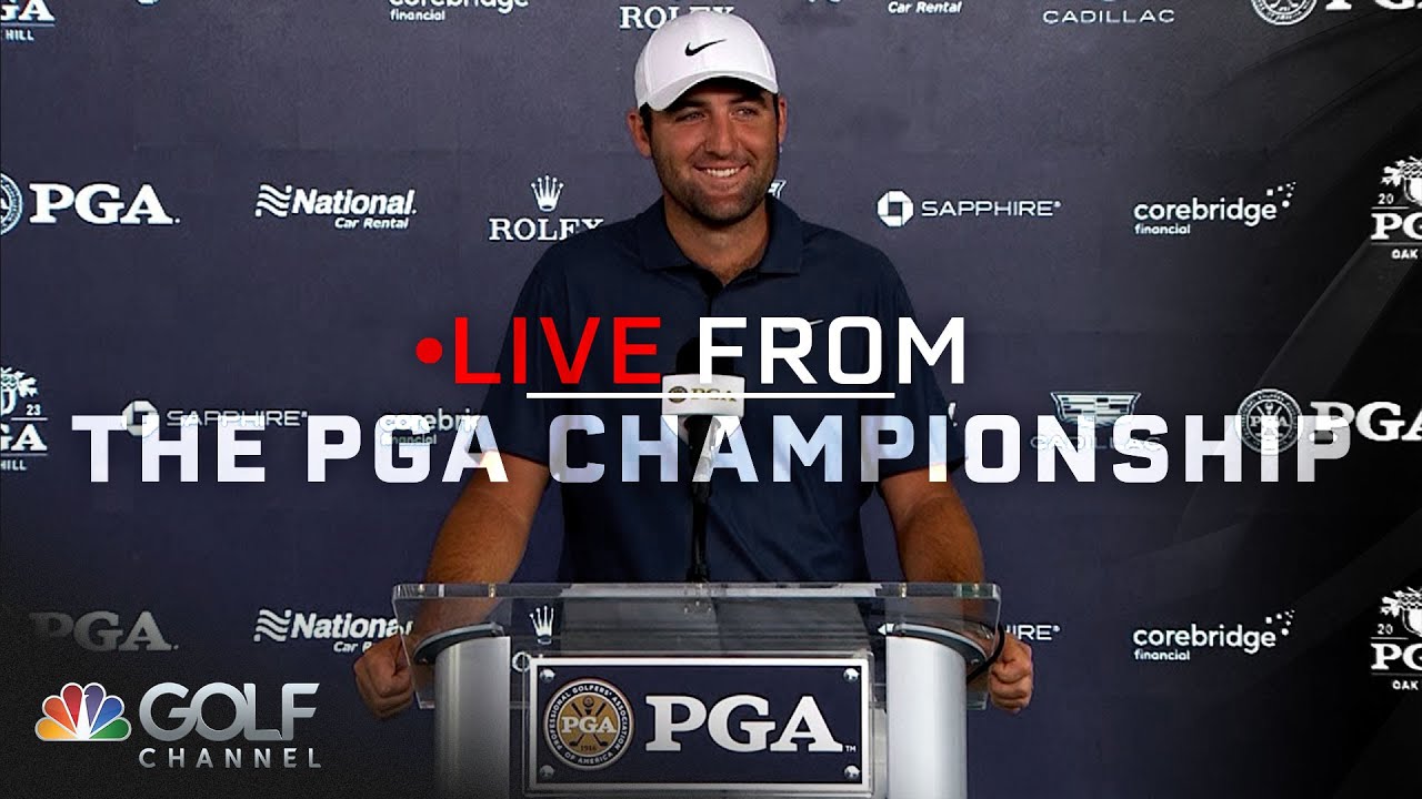 Max Scheffler Scheffler in good spot at Oak Hill (FULL PRESSER) | Live from the PGA ...