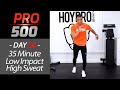 35 Minute Low Impact High Sweat at Home Workout (No Jumping) - PRO 500 Day 26