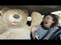 TEDDY BEAR COMES TO LIFE PRANK ON SISTER... (cute reaction)