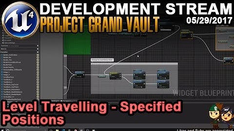 Bank System Part 1 - UE4 Game Dev Stream - 05/29/2017