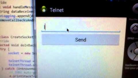 Control LED from an Android Device Using Arduino and Ethernet Shield