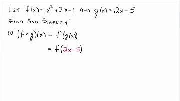 Composition of Functions