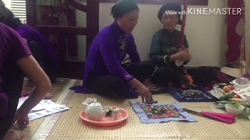 Làm Then giải hạn chuyển nhà mới của dan tộc nùng