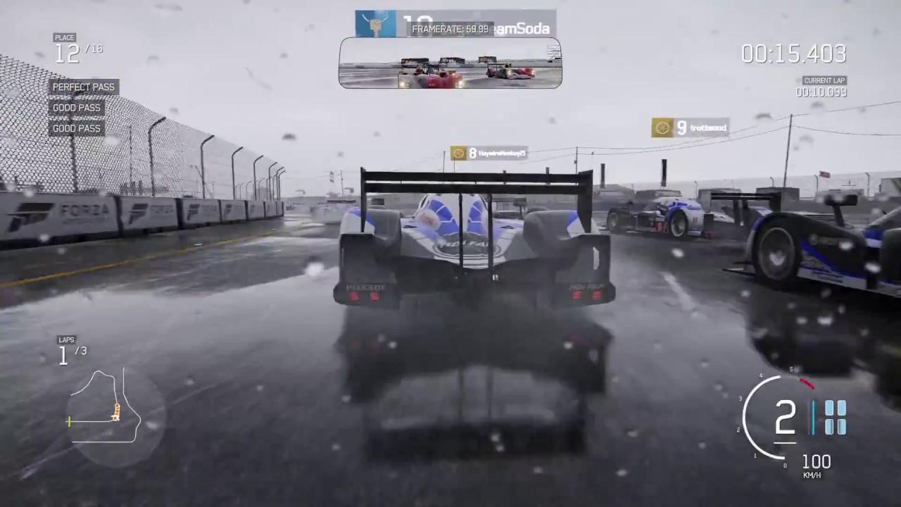Forza Motorsport 6 Apex Gameplay: Sebring (Wet) - Audi R15+