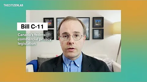 Christopher Parsons on Bill C-11: Proposed Privacy...
