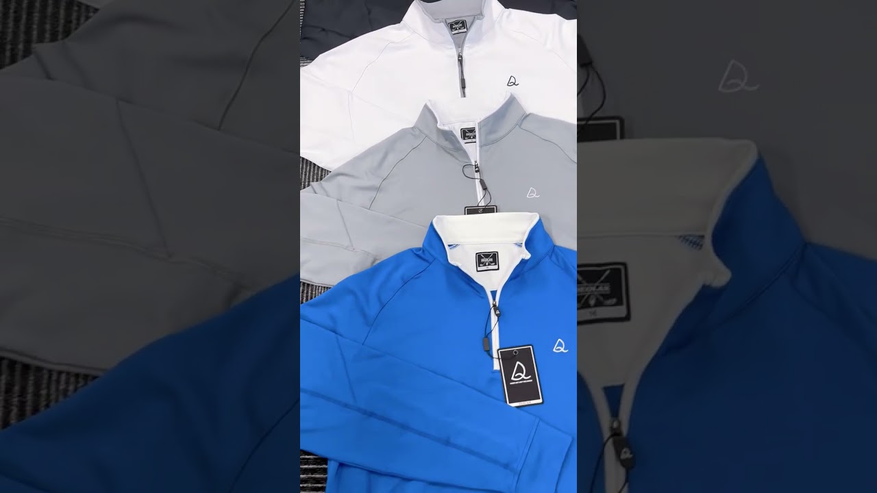 Quarter Zip Pullover: Perfect for the Course & Beyond! 