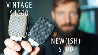 $1000 Rare & Vintage Mic VS $100 New Mic