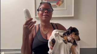 Princess Sugar Cake Charles' First Bath Experience | Diana Charles Real Talk Show