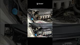 Engine Detailing/pencucian mesin pada mobil Jazz 🤩 #enginedetailing #cucimesin #mesinmobil #jazz