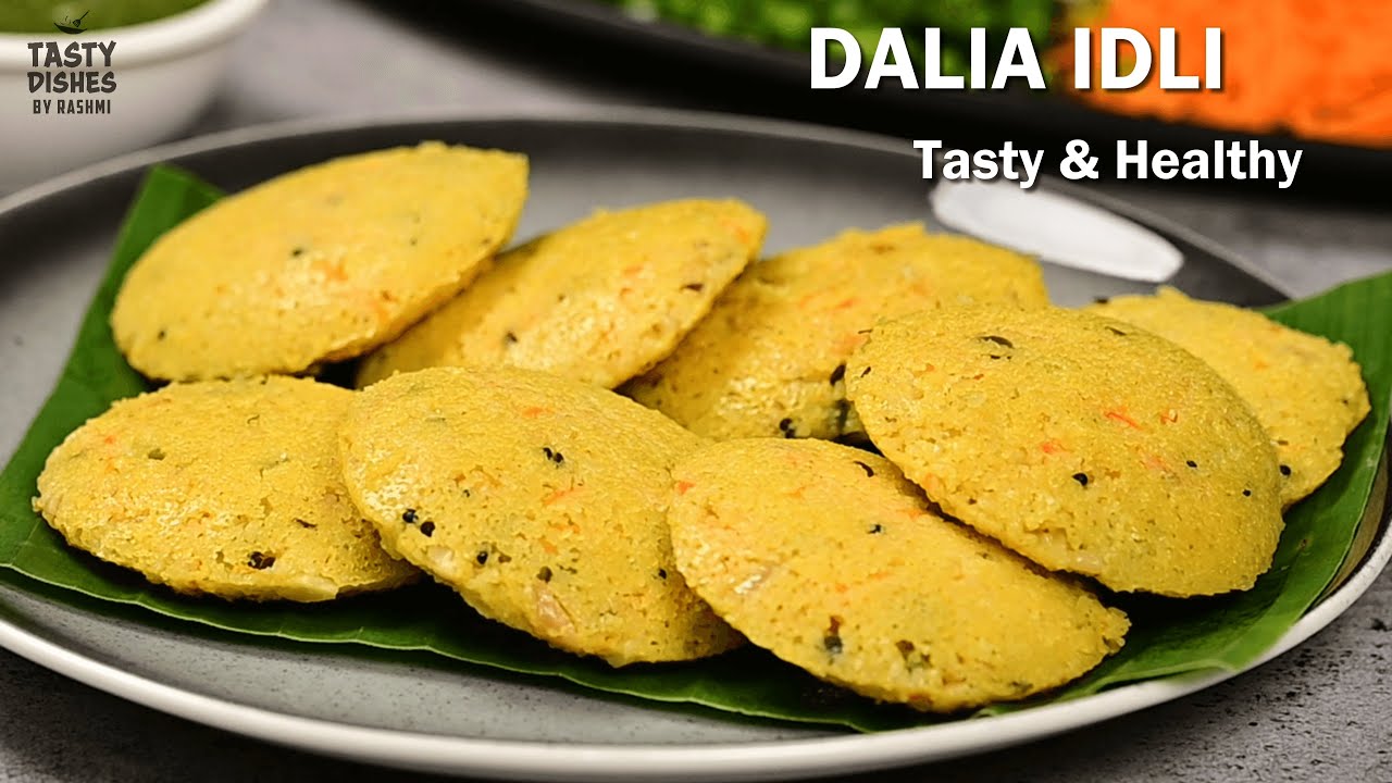 Veg Dalia Idli (Weight Loss recipe) Low Calorie, High Protein